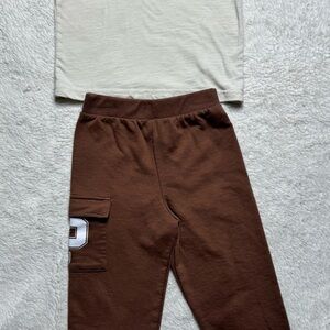 Disney Brown Cargo Pocket Joggers for Kids